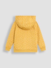 JoJo Maman Bébé Yellow Appliqué Reversible Hoodie - Image 5 of 7