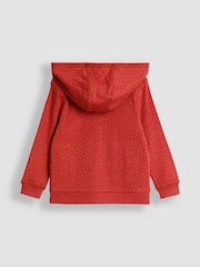 JoJo Maman Bébé Orange Appliqué Reversible Hoodie - Image 3 of 9