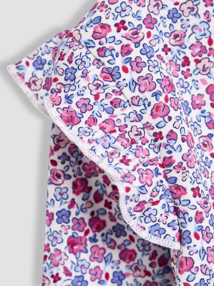 Pink - JoJo Maman Bébé 2-Pack Tops - Bild 7 von 7