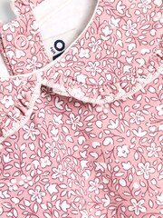Pink - JoJo Maman Bébé 2-Pack Printed Collar Tops - Bild 7 von 7
