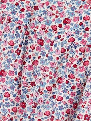 Jojo Maman Bébé Pink Printed Dungarees - Image 3 of 3