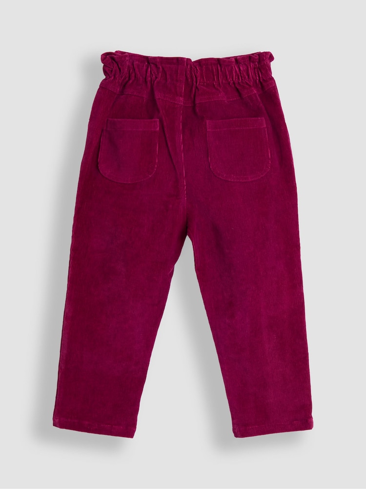JoJo Maman Bébé Purple Cord Trousers - Image 2 of 5