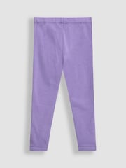 JoJo Maman Bébé Fuchsia Pink Fleece-Lined Leggings 2 Pack - Image 3 of 7