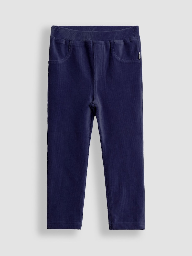JoJo Maman Bébé Purple 2-Pack Jersey Cord Jeggings - Image 2 of 5