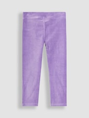 JoJo Maman Bébé Purple Light 2-Pack Jersey Cord Jeggings - Image 3 of 5