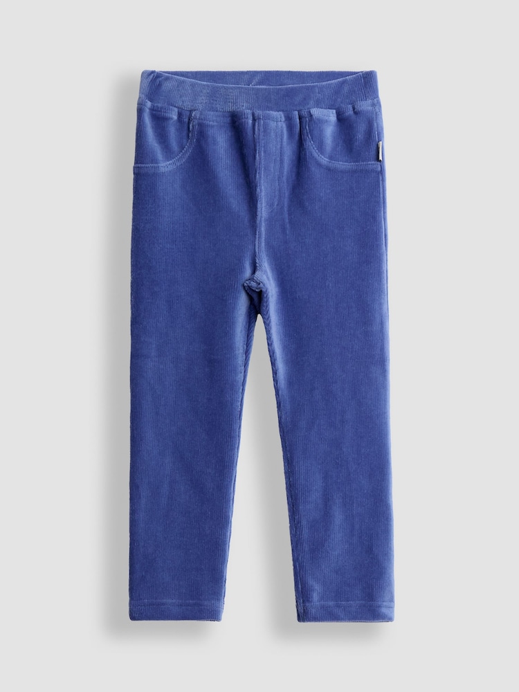 JoJo Maman Bébé Pink 2-Pack Jersey Cord Jeggings - Image 2 of 5