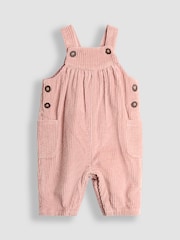 JoJo Maman Bébé Pink Chunky Cord Dungarees - Image 5 of 7