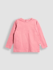 Pink - JoJo Maman Bébé 3-Pack Pretty Tops - Bild 6 von 7