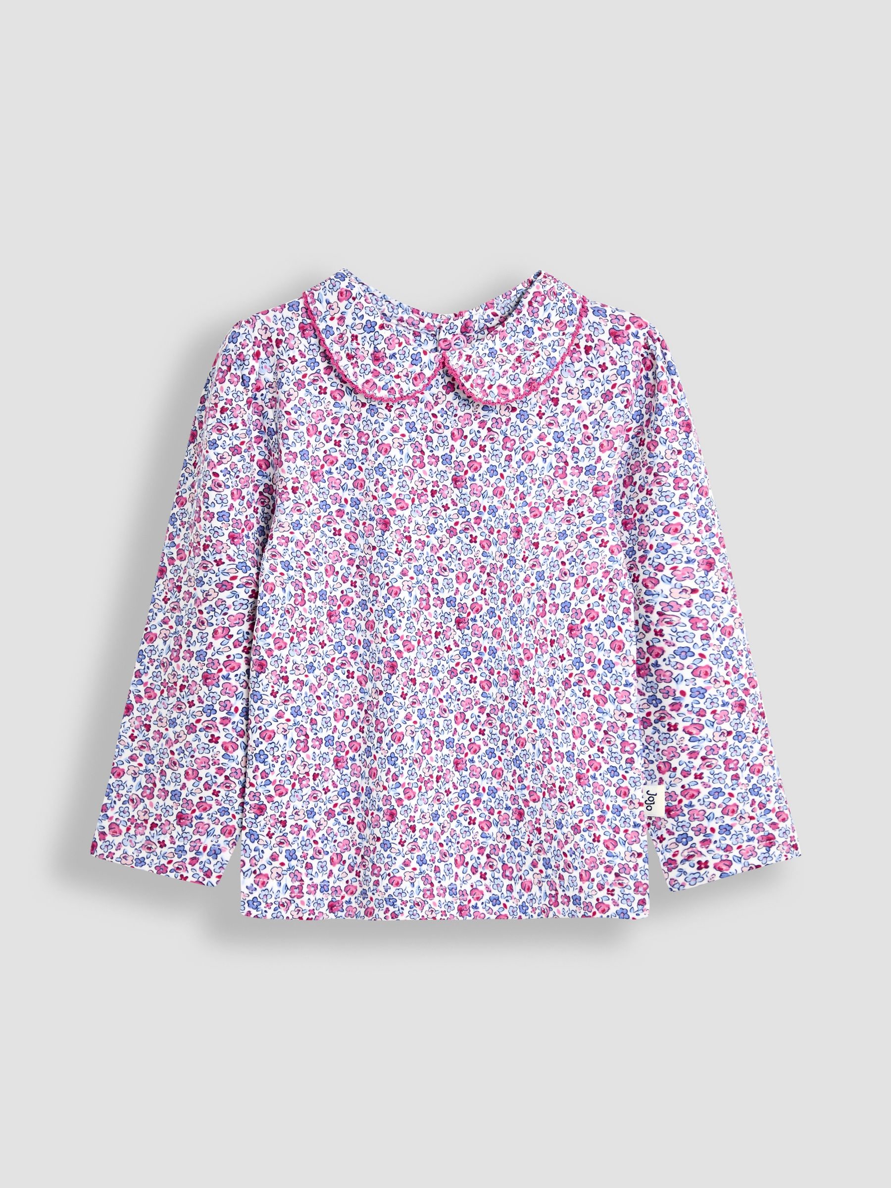 JoJo Maman Bébé Pink Peter Pan Top