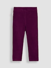 JoJo Maman Bébé Pink Dark 2-Pack Jersey Cord Jeggings - Image 5 of 5