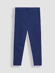 JoJo Maman Bébé Berry Pink Fleece-Lined Leggings 2 Pack - Image 3 of 7