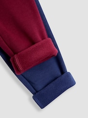 JoJo Maman Bébé Berry Pink Fleece-Lined Leggings 2 Pack - Image 7 of 7