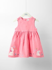 Jojo Maman Bébé Pink Cord Dress - Image 1 of 3