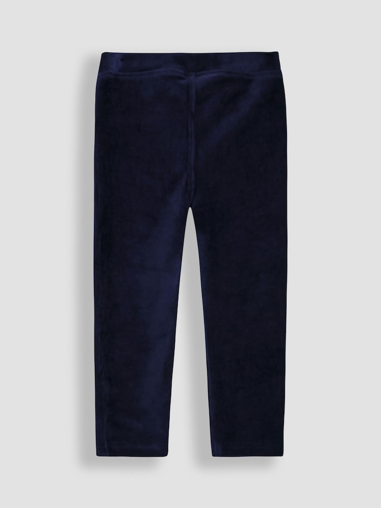 JoJo Maman Bébé Blue 2-Pack Jersey Cord Jeggings - Image 5 of 5
