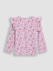 Lila - JoJo Maman Bébé 2-Pack Tops - Bild 2 von 7