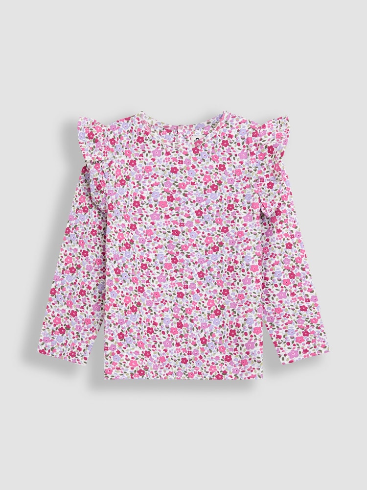 Lila - JoJo Maman Bébé 2-Pack Tops - Bild 2 von 7