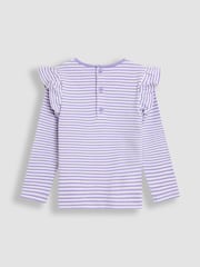 Lila - JoJo Maman Bébé 2-Pack Tops - Bild 5 von 7
