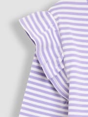 Lila - JoJo Maman Bébé 2-Pack Tops - Bild 7 von 7