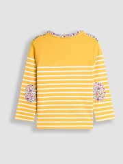 JoJo Maman Bébé Yellow Breton Top - Image 2 of 3