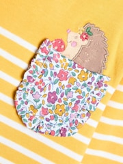 JoJo Maman Bébé Yellow Breton Top - Image 3 of 3