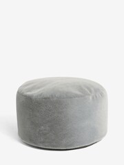 Grey Faux Fur Drum - Image 2 of 4