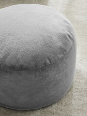 Grey Faux Fur Drum - Image 4 of 4