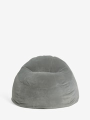 Grey Faux Fur Beanbag - Image 4 of 5