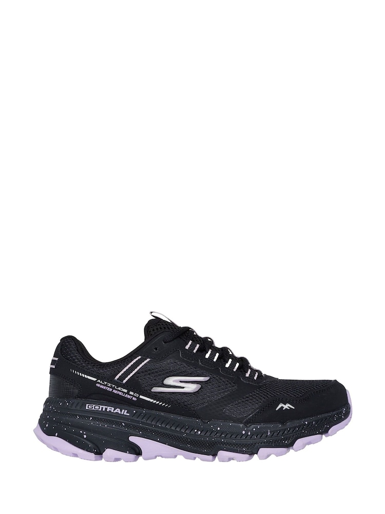 Skechers Black GO RUN Trail Altitude 2.0 Ravine Trainers - Image 1 of 3 Skechers Black GO RUN Trail Altitude 2.0 Ravine Trainers - Image 1 of 3