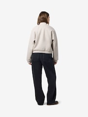 NOISY MAY Grey Croppped Bomber Jacket - Image 5 of 6