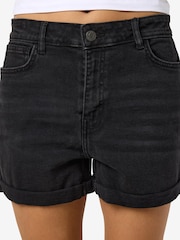 NOISY MAY Black Denim Shorts - Image 4 of 5