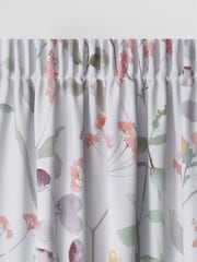 Cream/Pink/Green Isla Floral Made to Measure Curtains - Image 7 of 9