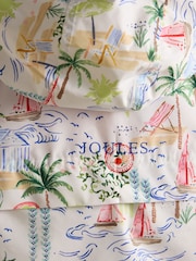 Küstenszenen-Print - Joules Rainly Wasserdichter, verstaubarer Regenmantel mit Kapuze - Bild 7 von 9