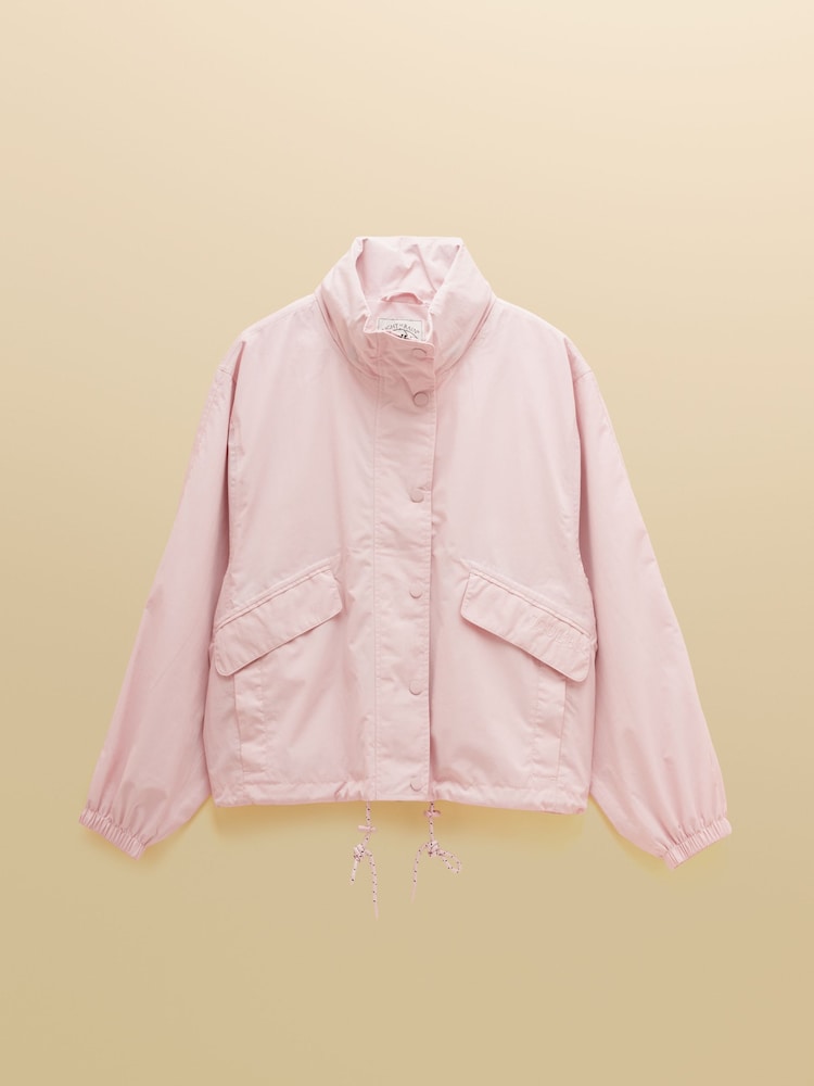 Joules Hove Pink Waterproof Windbreaker Jacket - Image 10 of 10 Joules Hove Pink Waterproof Windbreaker Jacket - Image 10 of 10