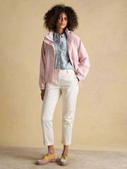 Joules Hove Pink Waterproof Windbreaker Jacket - Image 6 of 8