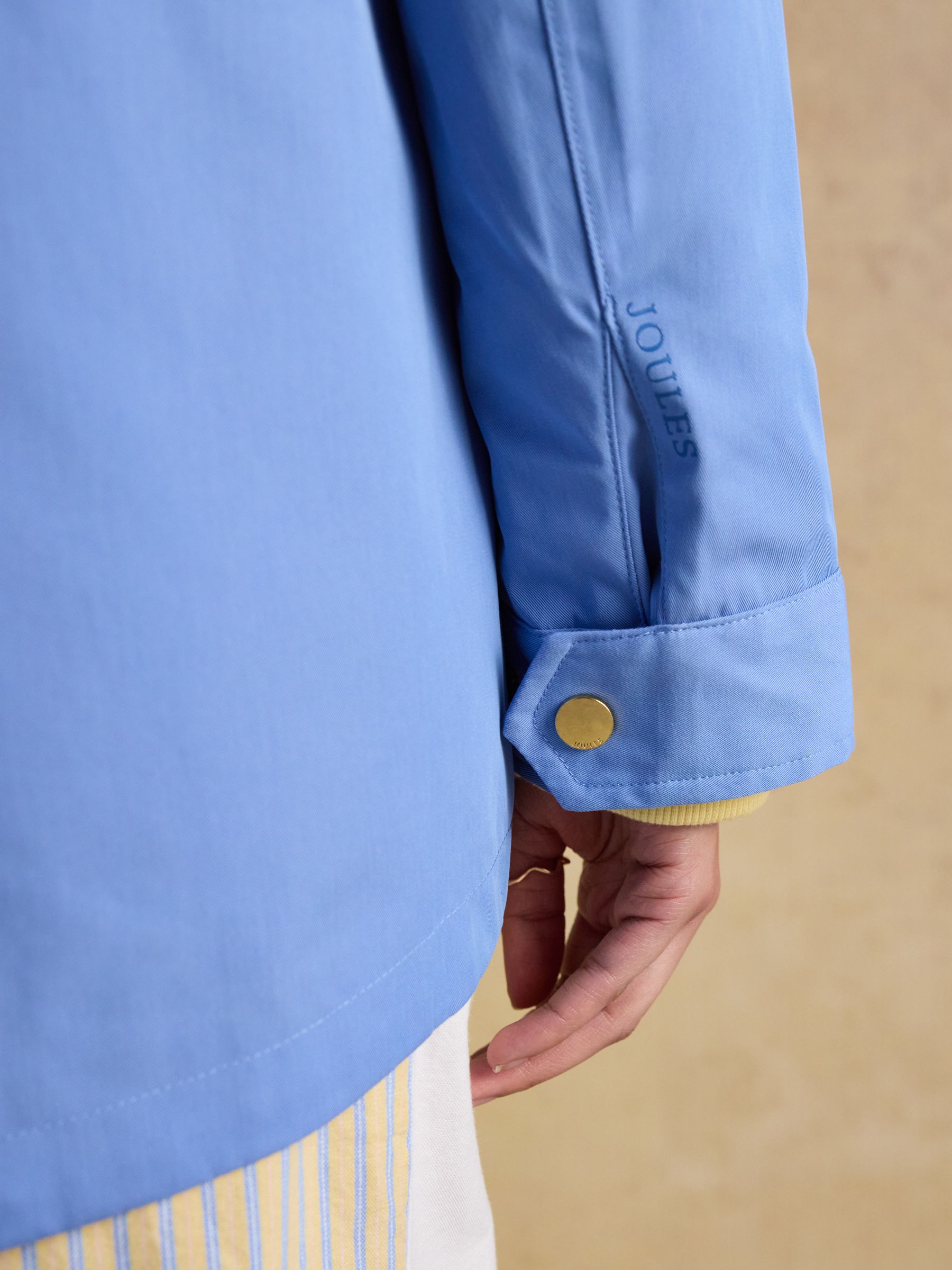 Buy Joules Portwell Blue Hooded Waterproof Raincoat from Next USA