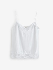 Jigsaw White Modal Lace Vest - Image 1 of 1