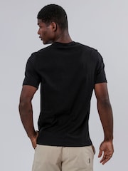 Religion Black Crack Skeleton 100% Cotton T-Shirt - Image 3 of 5