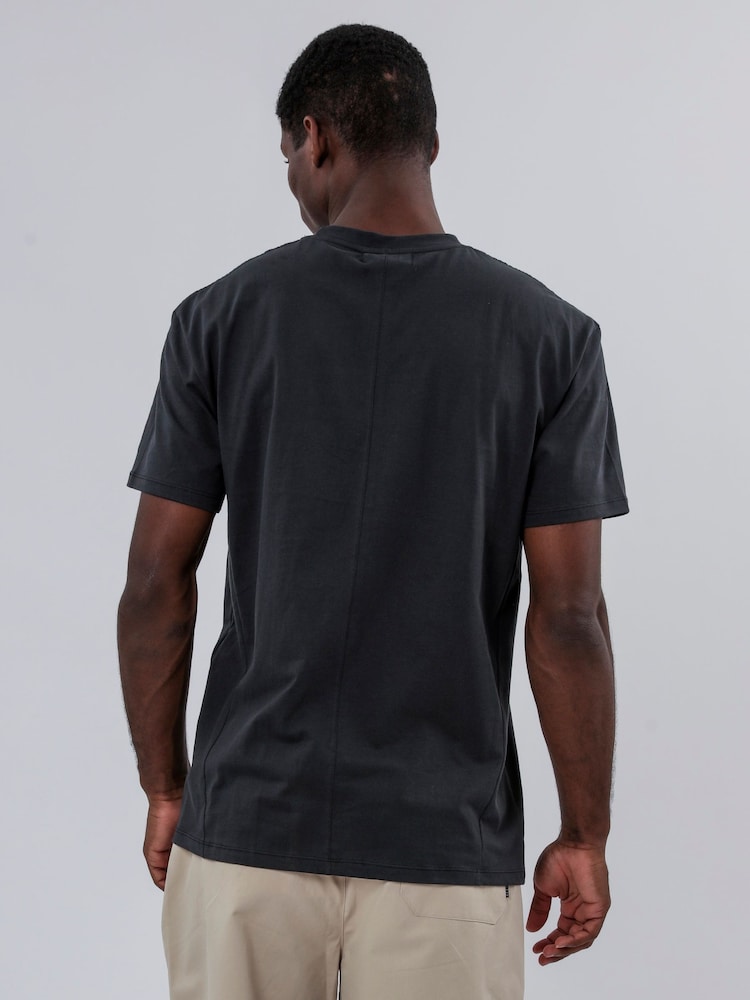 Religion Black Praying Paradise 100% Cotton T-Shirt - Image 2 of 5