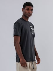 Religion Black Praying Paradise 100% Cotton T-Shirt - Image 3 of 5