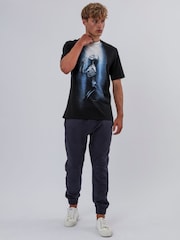 Religion Black Light Of Prayer 100% Cotton T-Shirt - Image 4 of 5