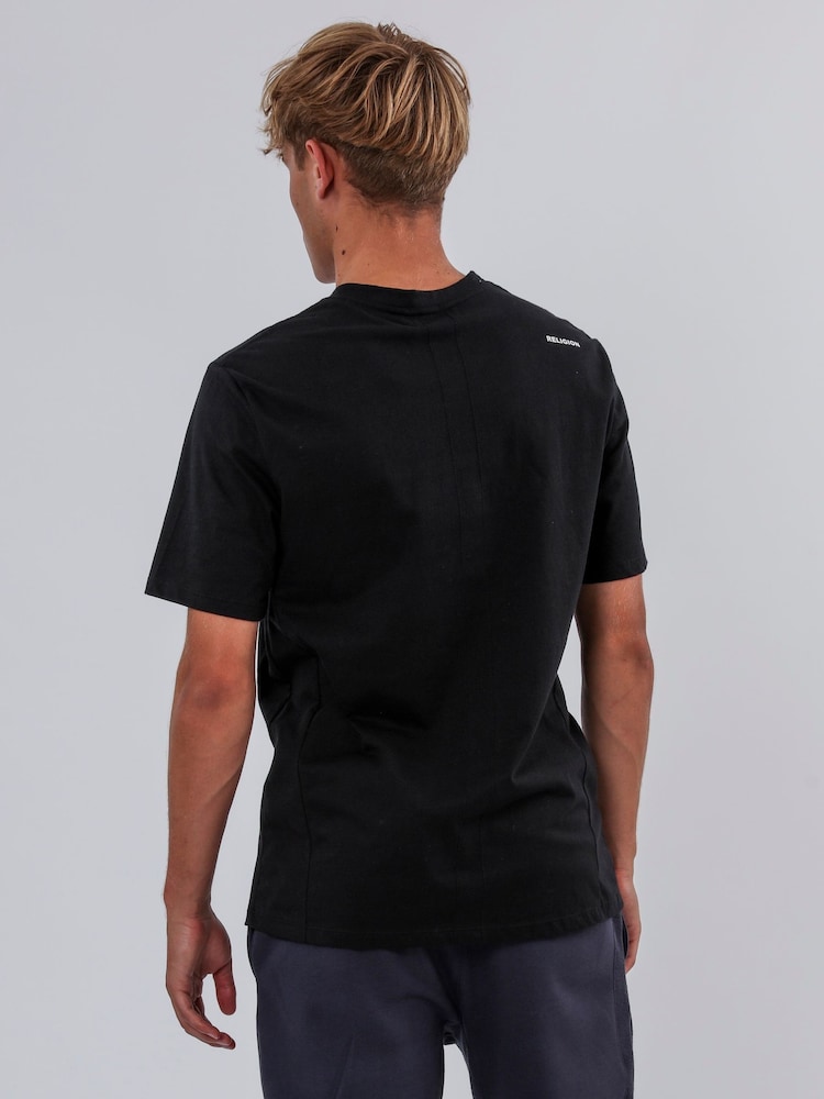 Religion Black Light Of Prayer 100% Cotton T-Shirt - Image 5 of 5