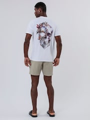 Religion Bird Wings Skull 100% Cotton T-Shirt - Slika 3 iz 5