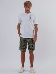 Religion White Water Colour Skeleton 100% Cotton T-Shirt - Image 4 of 5
