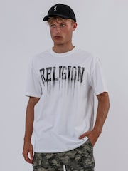 Religion White Bleeding 100% Cotton T-Shirt - Image 1 of 5