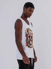 Religion Abstract 100% Cotton Vest - Image 4 of 6