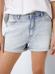 NOISY MAY Light Blue Denim Shorts - Image 1 of 6