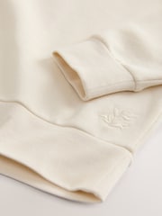 Laura Ashley Cream/Navy Sweatshirt and Leggings Set - Image 4 of 5