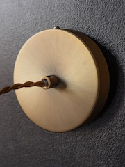 Rockett St George Amber Beautiful Butterscotch Glass Large Pendant Light - Image 4 of 5