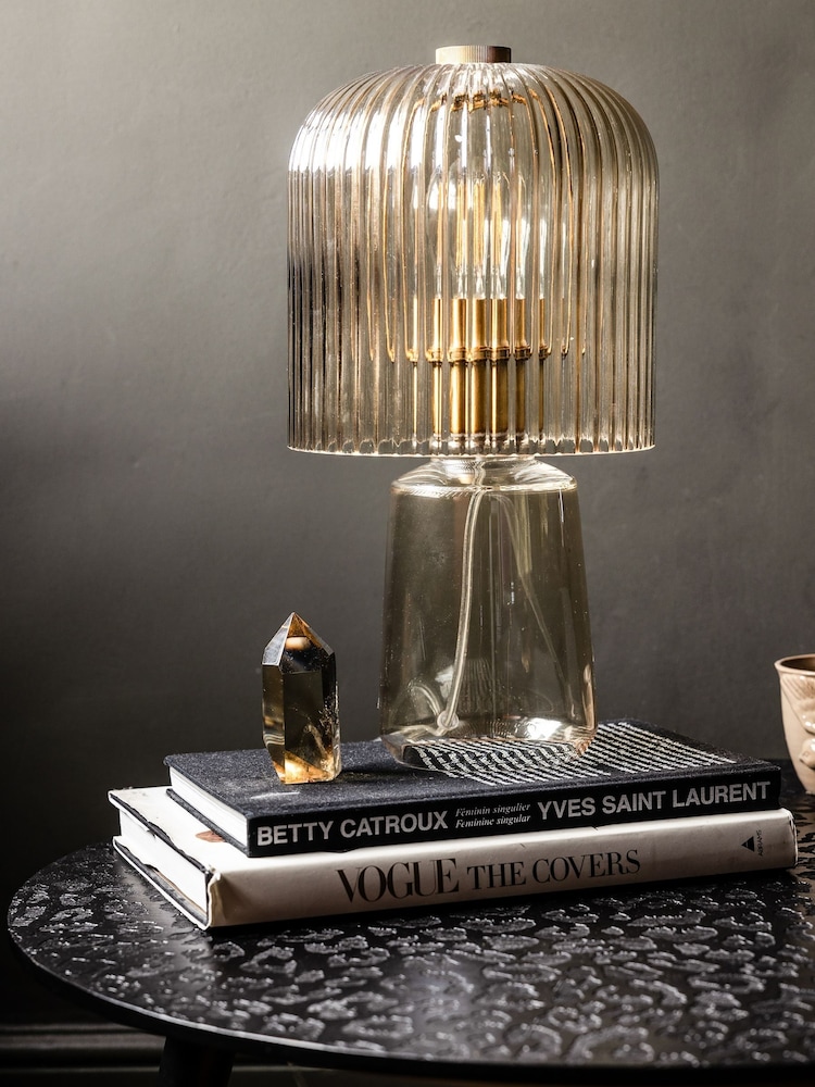 Rockett St George Champagne Seventies Champagne Glass Table Light - Image 2 of 5