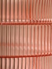 Rockett St George Pink Tiered Glass Easy Fit Ceiling Light - Image 3 of 6